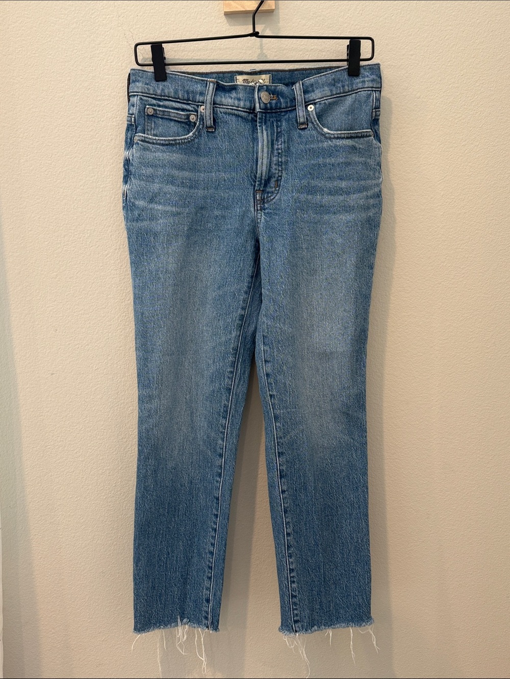 Madewell Mid-Rise Perfect Vintage Classic Rinse Women's‎ Blue Jeans Size 26